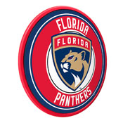 Florida Panthers: Modern Disc Wall Sign, NHFLOR-230-01