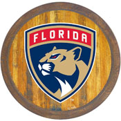 Florida Panthers: "Faux" Barrel Top Sign, NHFLOR-240-01