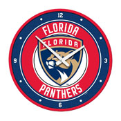 Florida Panthers: Modern Disc Wall Clock, NHFLOR-510-01