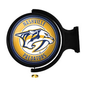 Nashville Predators: Original Round Illuminated Rotating Wall Sign, NHNASH-115-01