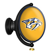 Nashville Predators: Original Oval Illuminated Rotating Wall Sign, NHNASH-125-01
