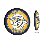 Nashville Predators: Round Slimline Illuminated Wall Sign, NHNASH-130-01