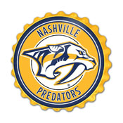 Nashville Predators: Bottle Cap Wall Sign, NHNASH-210-01