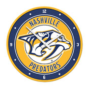 Nashville Predators: Modern Disc Wall Clock, NHNASH-510-01