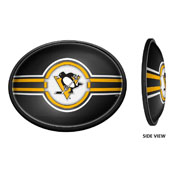 Pittsburgh Penguins: Oval Slimline Illuminated Wall Sign, NHPITT-140-01