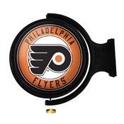 Philadelphia Flyers: Original Round Illuminated Rotating Wall Sign, NHPHIL-115-01