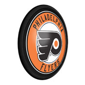 Philadelphia Flyers: Round Slimline Illuminated Wall Sign, NHPHIL-130-01