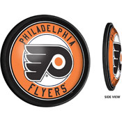 Philadelphia Flyers: Round Slimline Illuminated Wall Sign, NHPHIL-130-01