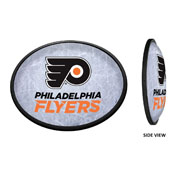 Philadelphia Flyers: Ice Rink - Oval Slimline Illuminated Wall Sign, NHPHIL-140-02