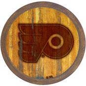 Philadelphia Flyers: Branded "Faux" Barrel Top Sign, NHPHIL-240-02