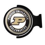 Purdue University Boilermakers Rotating Illuminated Team Spirit Wall Sign-Round