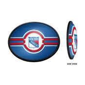 New York Rangers: Oval Slimline Illuminated Wall Sign, NHNYRS-140-01