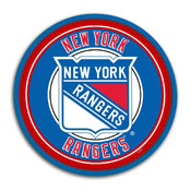 New York Rangers: Modern Disc Wall Sign, NHNYRS-230-01