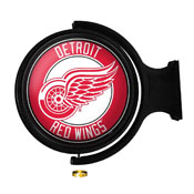 Detroit Red Wings: Original Round Illuminated Rotating Wall Sign, NHDTRW-115-01
