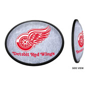 Detroit Red Wings: Ice Rink - Oval Slimline Illuminated Wall Sign, NHDTRW-140-02