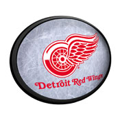 Detroit Red Wings: Ice Rink - Oval Slimline Illuminated Wall Sign, NHDTRW-140-02