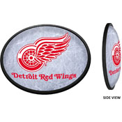 Detroit Red Wings: Ice Rink - Oval Slimline Illuminated Wall Sign, NHDTRW-140-02