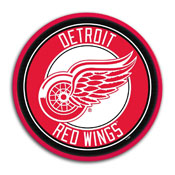 Detroit Red Wings: Modern Disc Wall Sign, NHDTRW-230-01