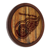 Detroit Red Wings: Branded "Faux" Barrel Top Sign, NHDTRW-240-02