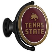 TXST - Texas State Bobcats Rotating LED Team Spirit Wall Sign