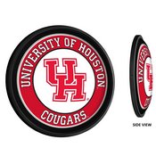University of Houston Cougars Slimline Illuminated Team Spirit Wall Sign-Round, FNB-NCHOUS-130
