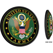 US Army: Round Slimline Lighted Wall Sign, USARMY-130-01