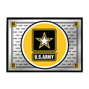 US Army Army: Team Spirit - Framed Mirrored Wall Sign, FNB-USARMY-265-02A