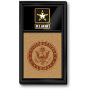 US Army: Dual Logo - Cork Note Board, FNB-USARMY-640-03A