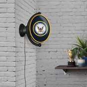 US Navy: Original Oval Illuminated Rotating Wall Sign, USNAVY-125-01