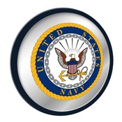 US Navy: Seal - Modern Disc Mirrored Wall Sign, FNB-USNAVY-235-02A