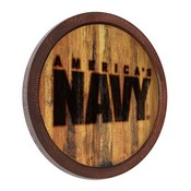 US Navy: Branded "Faux" Barrel Top Sign, USNAVY-240-02