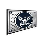 US Navy: Pride Design - Framed Mirrored Wall Sign, FNB-USNAVY-265-02A