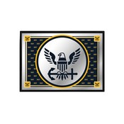 US Navy: Pride Design - Framed Mirrored Wall Sign, FNB-USNAVY-265-02A