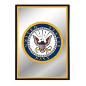 US Navy: Seal - Framed Mirrored Wall Sign, FNB-USNAVY-275-01A