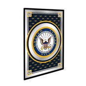 US Navy: Seal, Pride Design - Framed Mirrored Wall Sign, USNAVY-275-02