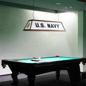 US Navy: Premium Wood Pool Table Light, FNB-USNAVY-330-01A