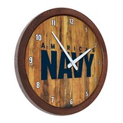 US Navy: "Faux" Barrel Top Wall Clock, USNAVY-560-01