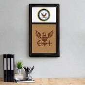 US Navy: Seal, Dual Logo - Cork Note Board, USNAVY-640-05