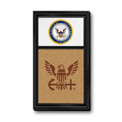 US Navy: Seal, Dual Logo - Cork Note Board, USNAVY-640-05