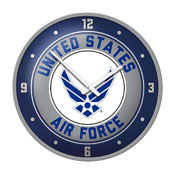US Air Force: Modern Disc Wall Clock, USUSAF-510-01