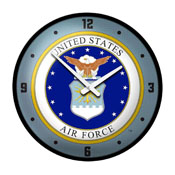 US Air Force: Seal - Modern Disc Wall Clock, USUSAF-510-02