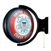 US Coast Guard: Original Round Rotating Lighted Wall Sign, USUSCG-115-01