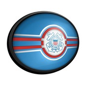 US Coast Guard: Oval Slimline Lighted Wall Sign, FNB-USUSCG-140-01A