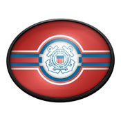 US Coast Guard: Oval Slimline Lighted Wall Sign, FNB-USUSCG-140-01A