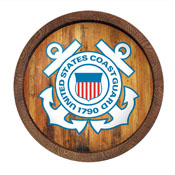 US Coast Guard: "Faux" Barrel Top Sign, USUSCG-240-01