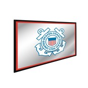 US Coast Guard: Framed Mirrored Wall Sign, FNB-USUSCG-265-01A