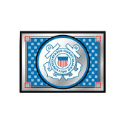 US Coast Guard: Pride Design - Framed Mirrored Wall Sign, FNB-USUSCG-265-02A
