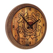 US Coast Guard: Branded "Faux" Barrel Top Wall Clock, USUSCG-560-02