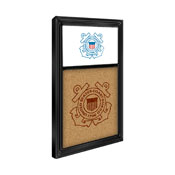 US Coast Guard: Dual Logo - Cork Note Board, FNB-USUSCG-640-02A