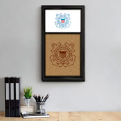 US Coast Guard: Dual Logo - Cork Note Board, FNB-USUSCG-640-02A